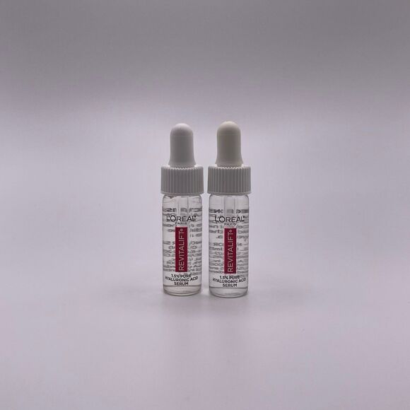 L’Oreal Revitalift 1.5% Hyaluronic Acid Face Mini Face Serum 2 PCS. Set - Picture 1 of 8